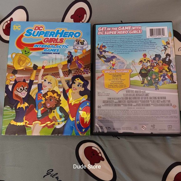 DC Super Hero Girls: Intergalactic Games - 2017 DVD - Good+ - Picture 3 of 3